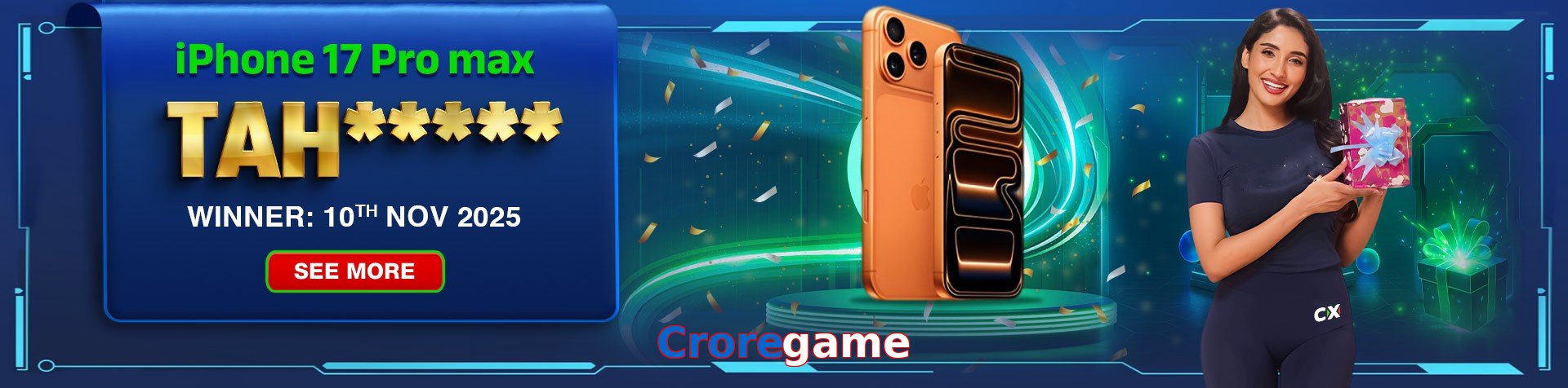 Croregame game app for Pakistan players