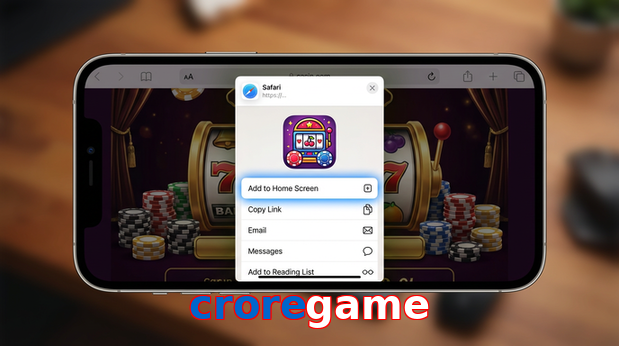 Game list for Croregame ios section